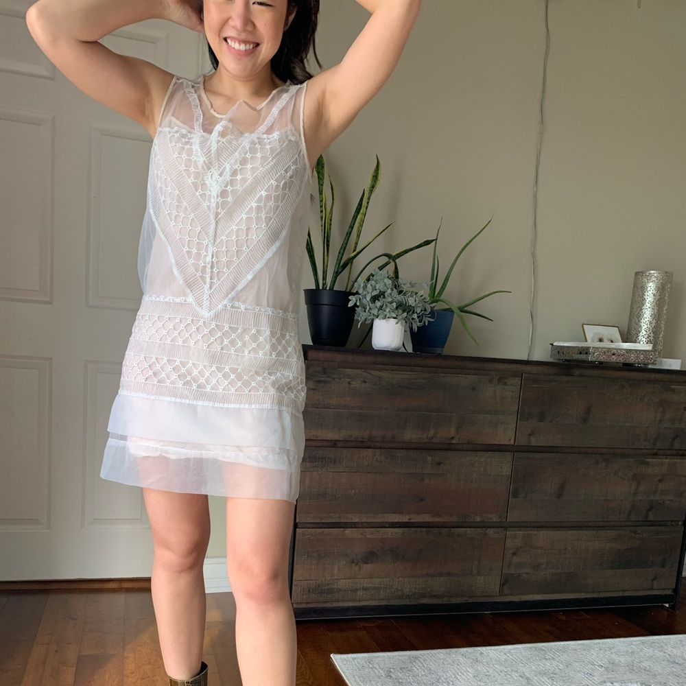 Free people dress slip attached xs